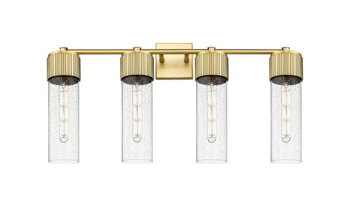 Innovations - 428-4W-BB-G428-12SDY - LED Bath Vanity - Downtown Urban - Brushed Brass