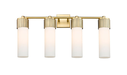 Innovations - 428-4W-BB-G428-12WH - LED Bath Vanity - Downtown Urban - Brushed Brass