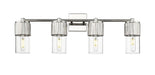 Innovations - 428-4W-PN-G428-7CL - LED Bath Vanity - Downtown Urban - Polished Nickel