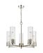 Innovations - 428-5CR-PN-G428-12CL - LED Chandelier - Downtown Urban - Polished Nickel