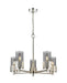 Innovations - 428-5CR-PN-G428-7SM - LED Chandelier - Downtown Urban - Polished Nickel