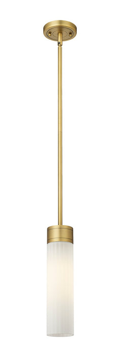 Innovations - 429-1S-BB-G429-11WH - LED Pendant - Downtown Urban - Brushed Brass