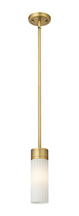 Innovations - 429-1S-BB-G429-8WH - LED Pendant - Downtown Urban - Brushed Brass