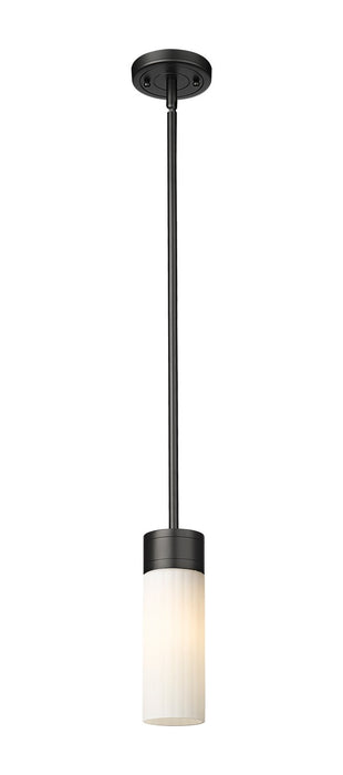 Innovations - 429-1S-BK-G429-8WH - LED Pendant - Downtown Urban - Matte Black