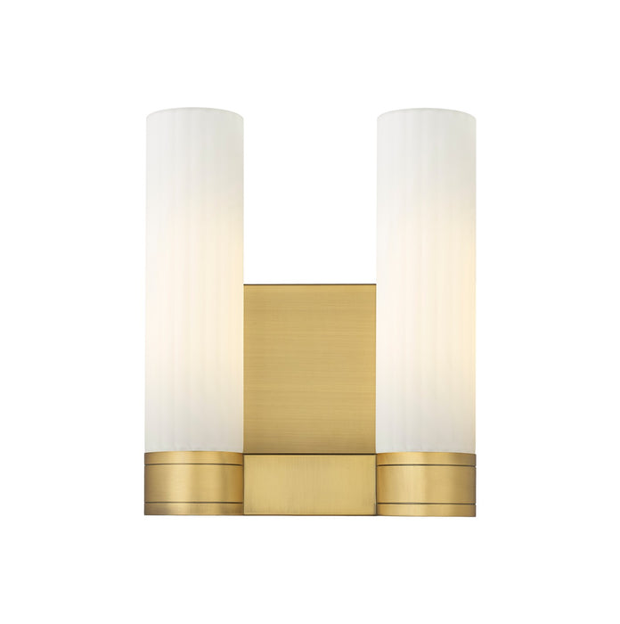 Innovations - 429-2W-BB-G429-11WH - LED Bath Vanity - Downtown Urban - Brushed Brass