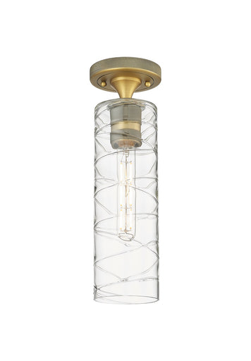 Downtown Urban LED Flush Mount Brushed Brass