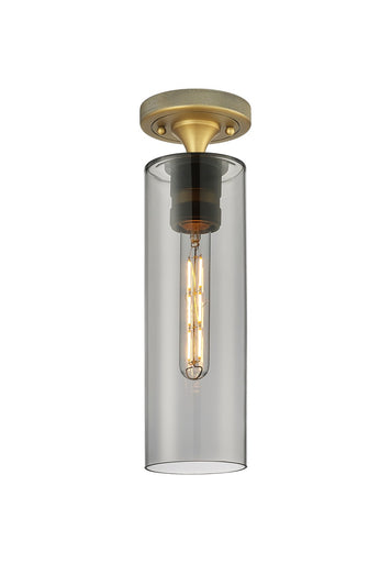 Downtown Urban LED Flush Mount Brushed Brass