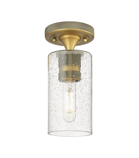 Downtown Urban LED Flush Mount Brushed Brass