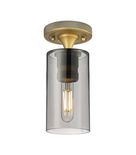 Downtown Urban LED Flush Mount Brushed Brass