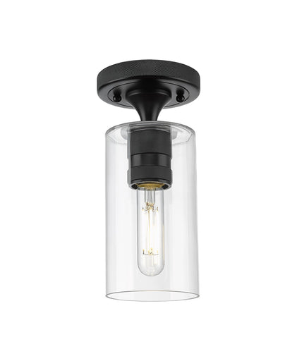 Downtown Urban LED Flush Mount Matte Black