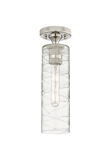 Downtown Urban LED Flush Mount Polished Nickel