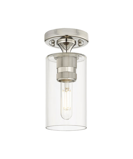 Downtown Urban LED Flush Mount Polished Nickel