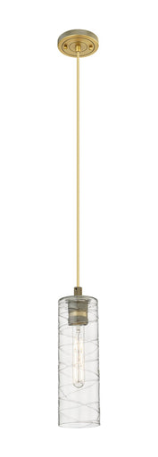 Downtown Urban LED Pendant Brushed Brass