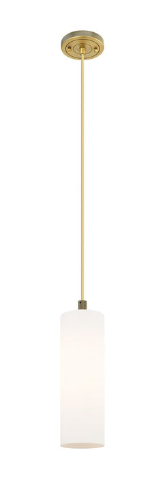 Innovations - 434-1P-BB-G434-12WH - LED Pendant - Downtown Urban - Brushed Brass