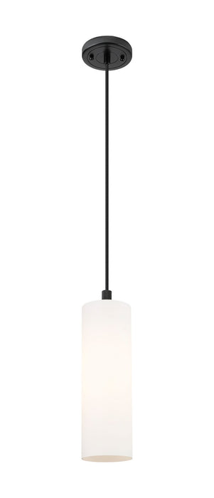 Innovations - 434-1P-BK-G434-12WH - LED Pendant - Downtown Urban - Matte Black
