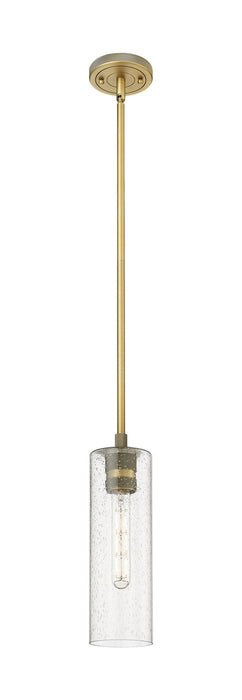 Innovations - 434-1S-BB-G434-12SDY - LED Pendant - Downtown Urban - Brushed Brass