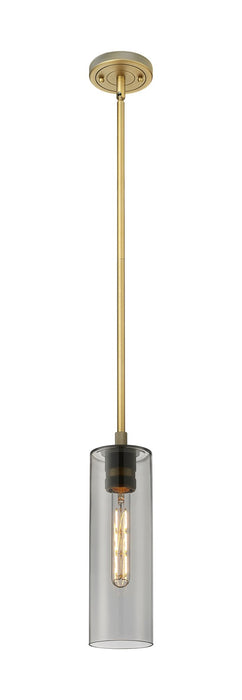Innovations - 434-1S-BB-G434-12SM - LED Pendant - Downtown Urban - Brushed Brass