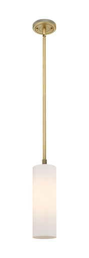 Downtown Urban LED Pendant Brushed Brass