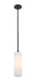 Innovations - 434-1S-BK-G434-12WH - LED Pendant - Downtown Urban - Matte Black