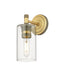 Innovations - 434-1W-BB-G434-7CL - LED Wall Sconce - Downtown Urban - Brushed Brass