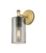 Innovations - 434-1W-BB-G434-7SM - LED Wall Sconce - Downtown Urban - Brushed Brass
