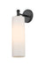 Innovations - 434-1W-BK-G434-12WH - LED Wall Sconce - Downtown Urban - Matte Black