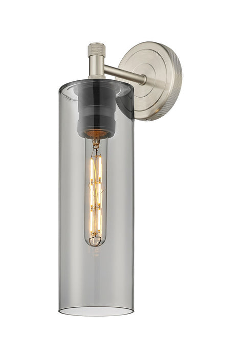 Innovations - 434-1W-SN-G434-12SM - LED Wall Sconce - Downtown Urban - Satin Nickel