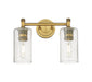 Innovations - 434-2W-BB-G434-7SDY - LED Bath Vanity - Downtown Urban - Brushed Brass