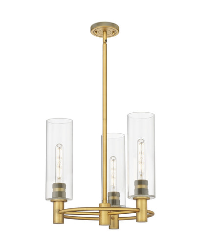 Downtown Urban LED Pendant Brushed Brass