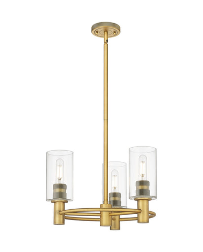 Downtown Urban LED Pendant Brushed Brass