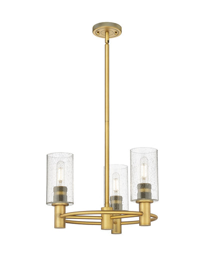 Downtown Urban LED Pendant Brushed Brass