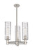 Innovations - 434-3CR-SN-G434-12DE - LED Pendant - Downtown Urban - Satin Nickel