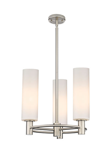Downtown Urban LED Pendant Satin Nickel