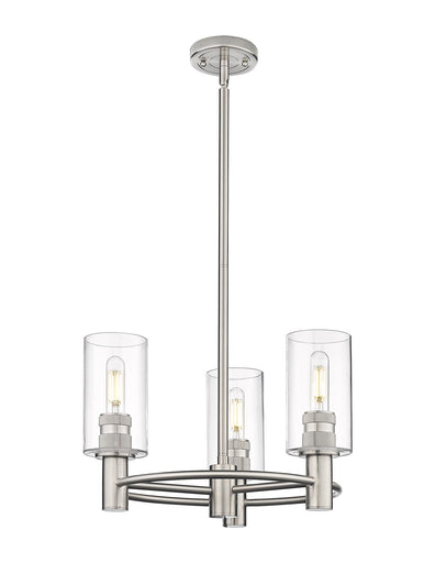 Downtown Urban LED Pendant Satin Nickel