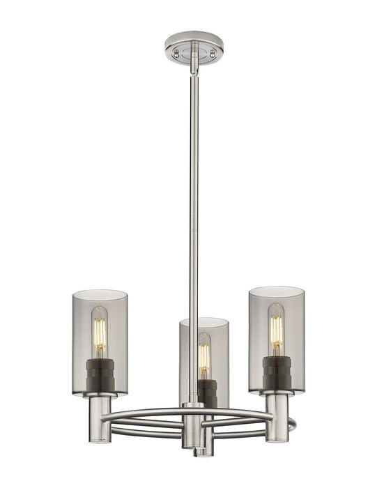 Innovations - 434-3CR-SN-G434-7SM - LED Pendant - Downtown Urban - Satin Nickel