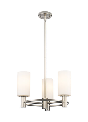 Downtown Urban LED Pendant Satin Nickel