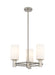 Innovations - 434-3CR-SN-G434-7WH - LED Pendant - Downtown Urban - Satin Nickel