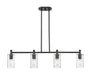 Innovations - 434-4I-BK-G434-7DE - LED Island Pendant - Downtown Urban - Matte Black