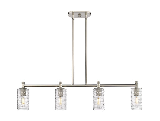 Innovations - 434-4I-SN-G434-7DE - LED Island Pendant - Downtown Urban - Satin Nickel