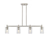 Innovations - 434-4I-SN-G434-7DE - LED Island Pendant - Downtown Urban - Satin Nickel