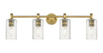 Innovations - 434-4W-BB-G434-7SDY - LED Bath Vanity - Downtown Urban - Brushed Brass