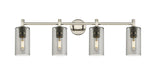 Innovations - 434-4W-PN-G434-7SM - LED Bath Vanity - Downtown Urban - Polished Nickel