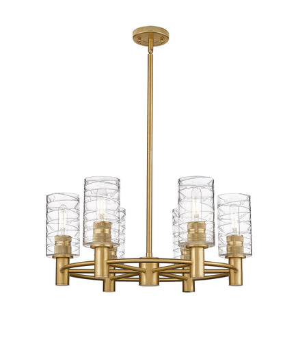 Downtown Urban LED Chandelier Brushed Brass