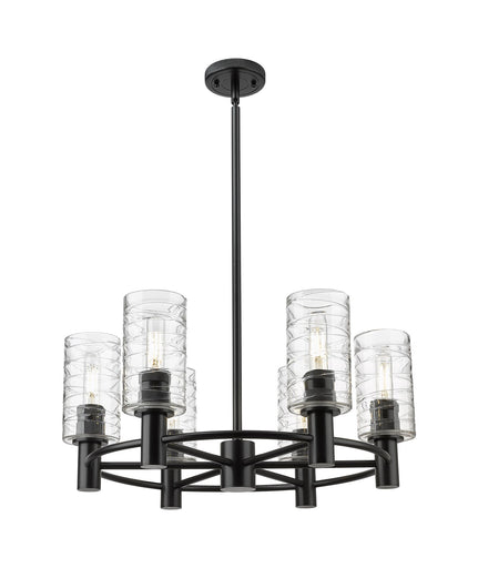 Downtown Urban LED Chandelier Matte Black