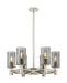 Innovations - 434-6CR-PN-G434-7SM - LED Chandelier - Downtown Urban - Polished Nickel