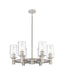 Innovations - 434-6CR-SN-G434-7SDY - LED Chandelier - Downtown Urban - Satin Nickel