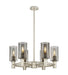 Innovations - 434-6CR-SN-G434-7SM - LED Chandelier - Downtown Urban - Satin Nickel