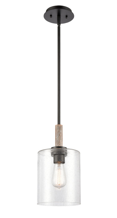 Innovations - 442-1S-BK-G4424-7 - One Light Mini Pendant - Paladin - Matte Black