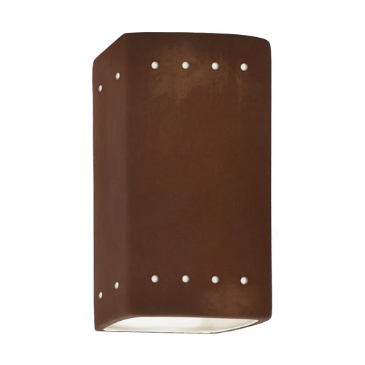 Justice Designs - CER-0920W-RRST - Lantern - Ambiance - Real Rust