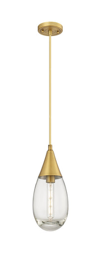 Downtown Urban LED Pendant Brushed Brass